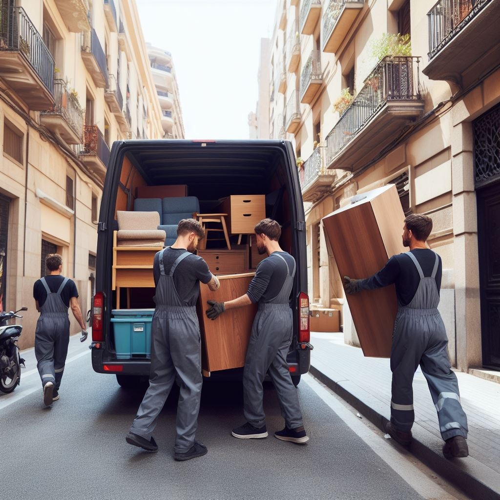 Coste común del despeje de locales de venta en Gelida