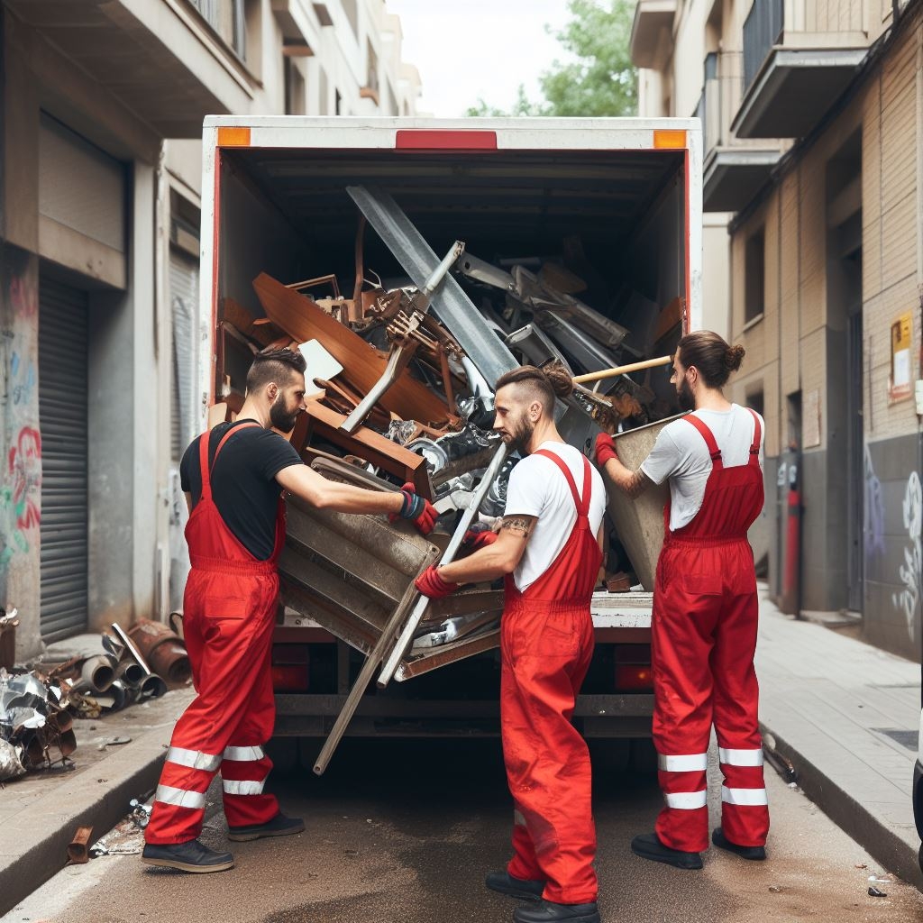 Servicio de vaciado de áreas comerciales en Manresa